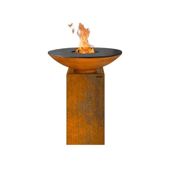 pio plancha mit grill corten 80 100